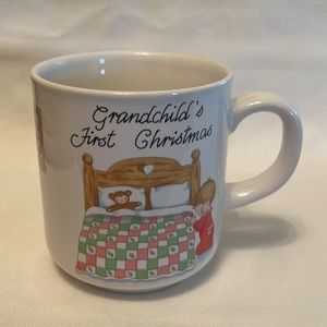 Vintage “Grandchild’s First Christmas” Mug by Russ Berrie & Co (NWOT)